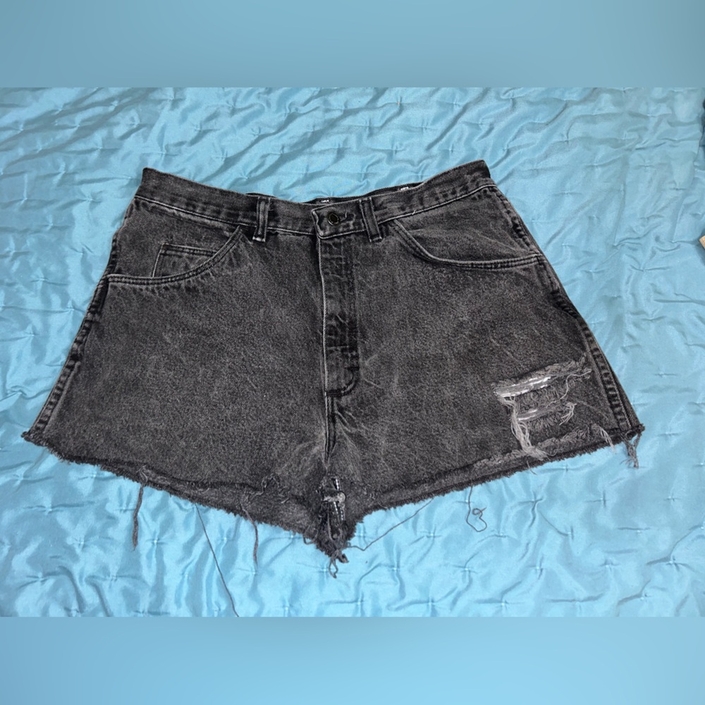 Wrangler Black Jean Shorts